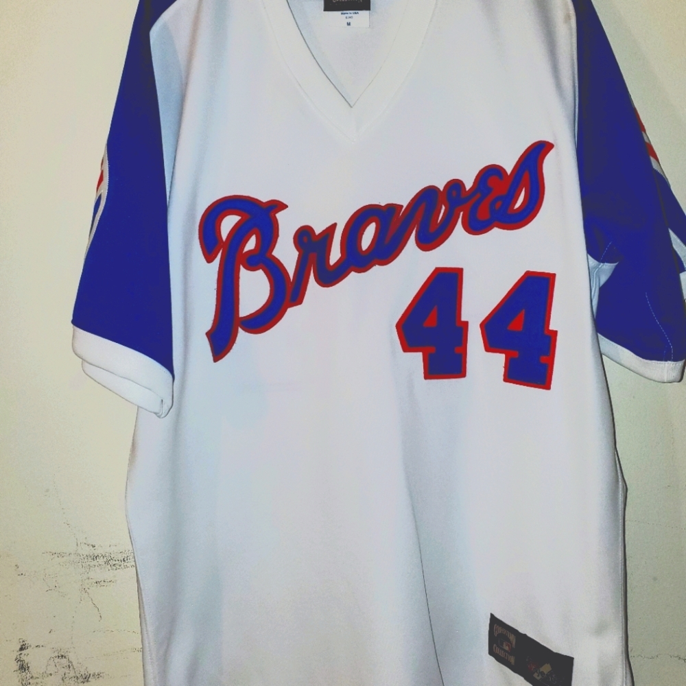 MLB Henry "Hank" Aaron Atlanta Braves Jersey